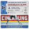 Einladungen (10 Stück) zum Geburtstag als Eishockey Eintrittskarten Ticket Karten
