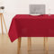 Deconovo Tischdecke Abwaschbar Tischdecken Wasserabweisend Tischwäsche Lotuseffekt Tischtücher für Esszimmer Küche Wohnzimmer, 229x132 cm, Rot, 1 Stück