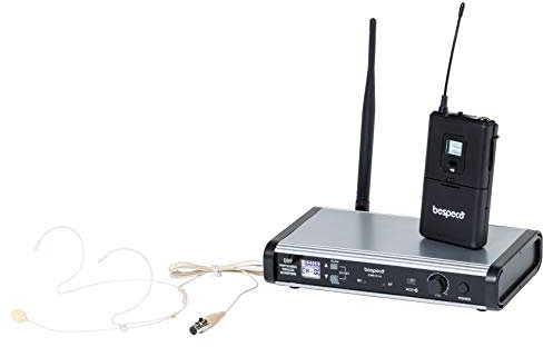 BESPECO GM9781H - Radiomicrofono senza fili headset UHF