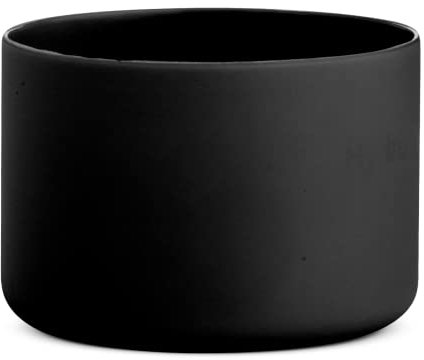 HYDRO FLASK - Manchon de Protection en Silicone pour Gourde Isotherme - Base Antidérapante - Pour Bouteille Isotherme de 354/709 ml - Taille petite - Noir