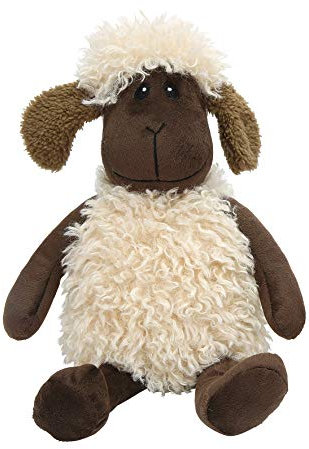 Unbekannt 1x Türstopper Schaf Textil Höhe 26,5 cm farbmix, Wohnzimmer, Geschenk, Wunschmodell:Links