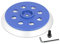 Plateau de ponçage 125mm pour Bosch GEX 125-150 AVE Professional, 8 trous, DOUX, pour disque abrasif, Accessoire pour Ponceuse Excentrique -DFS