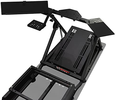 GT Omega Apex Gaming Keyboard & Mouse Tray for Apex Wheel Stand - Adjustable & Durable Keyboard Mouse Stand Holder for Office, Work, Video Games – Easy To Install