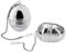 Westmark Tee-Eier, Oval, 2 Stück, Ø 4 cm, Teatime, Rostfreier Edelstahl, Silber, 153622E3, 2er Set