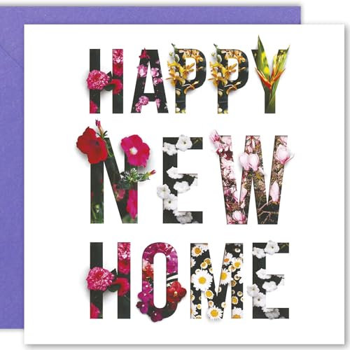 Biglietto di auguri per la casa nuova di culto Kitty Happy New Home New House Biglietto per la casa nuova per la mamma nuova casa Biglietto di auguri per marito o moglie Congratulations New Home