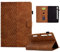 Rosbtib Custodia per Lenovo Tab P11 Pro (2nd Gen)/ Pad Pro 2022 11.2 Pollici, Pelle PU Cover [Funzione di Supporto] [Slot per Scheda] Cover Lenovo Tab P11 Pro 2nd Gen - Marrone Quadrato