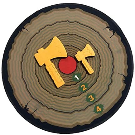 Gadpiparty Jeu de Fléchettes Haches de Lancer en Mousse Souple Jouet Éducatif de Lancer de Jeu Multijoueur pour Garçon et Filles Coordination Œil-Main Usage Intérieur et Extérieur