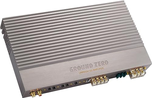 Ground Zero GZUA 2SQ - High Performance 2 Canali / 2/1 Canale SQ Amplificatore di SQ, classe AB, fino a 2360 W Max, con soft attivo & telecomando