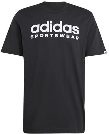 adidas Men's Graphic Tee, Black, M