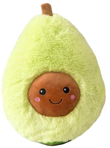 MPQDFG Plüsch Avocado Spielzeug 30cm Plüsch Avocado Spielzeug Reizendes Obst Plüschtier Puppe Kissen Avocado Kuscheltier für Kinder Fotografie-Requisiten-Hintergrund Geschenk für Jungen und Mädchen