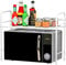 Microwave Holder for Microwave, Kitchen Trolley, Worktop Rack, Rice Cooker Rack, Oven Stand, Kitchen, Baker, Stand (White, Size: 60 x 30 x 30 x 30 x 30 x 30 x
