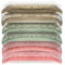 Lot de 6 Éponges Double Faces éponges absorbantes en Bambou Naturel Lavable Vaisselle Grattante Tampons Microfibre Non Odor Brosse Ideal pour Nettoyage de La Cuisine Réutilisables (Mixte)