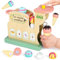 Eismaschine Holzspielzeug ab 3 Jahre Kinderküche Zubehör Rollenspiele Spielküche Kaufladen Zubehör Eisdiele Kinder Holz Holzspielzeug Geschenk für Mädchen Küchenmaschine Spielset