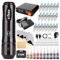 STIGMA Tattoo Maschine Set Kompletter Rotary Tattoo-Stift mit 20Pcs Tattoo Cartridges Nadeln Digitalanzeige Netzteil Tattoo Kit mit Kunststoffbox für Anfänger und Tätowierer STP89KIT-2-EU
