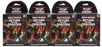 WizKids Icone D&D dei Reami: Il ritorno dei draghi - 8 Ct. Booster Brick