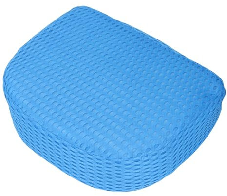 Wakects Badewanne Aufblasbare Sitzerhöhung, Aufblasbare Badewanne, Kissen für Badewanne, 4D-Luftnetz, Beschwertes Spa-Kissen mit Rutschfestem Dot Boden für Drinnen Oder Draußen