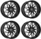 4x Dotz Felgen Tanaka black 10.0Jx20 ET28 5x112 kompatibel mit BMW 2 3 4 5 6 7 8 X2 X3 X4 Z4