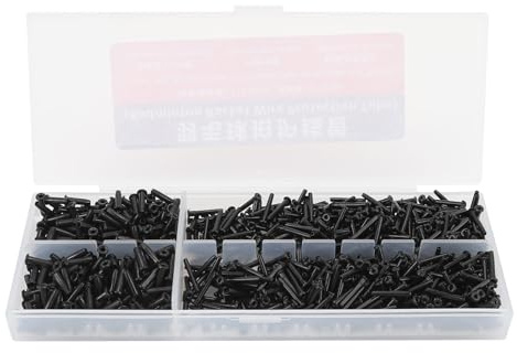 ZAWELIYO Badminton-String-Protektoren, Universal-Nylon-Ösen-Ersatz-Kit für Schläger, 2 Größen Grommet-Werkzeuge Zubehör, Passend für Tennis-Badminton-Schläger