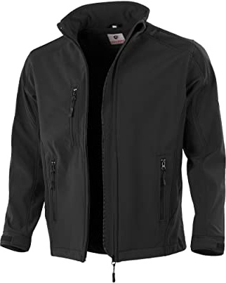 Qualitex SOFTSHELLJACKE,94% PES,6% ELASTAN,INNEN FLEECEKASCHIERT Größe M