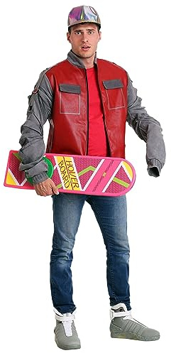 Fun Costumes Back to the Future Marty McFly Jacket Costume - X-Large - Red