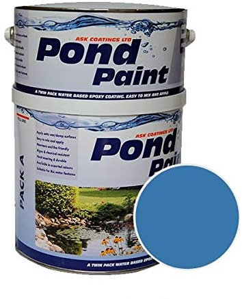 Water Based Epoxy Resin Pond Paint 2.5L (Blue)