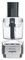 Magimix Mini Plus - Food Processors (Chrome, 4.4 kg, 15.5 cm, 21 cm, Stainless Steel, Chopper)