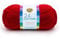 Lion Brand Yarn Company Cotton Yarn, 100 Percent Cotton, Red,15.24x6.35x6.35 cm