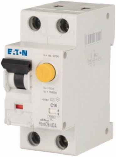 Eaton 170576 FI/LS, 16 A, 300 mA, LS-kenn Line-c, 1P + N, FI-Char : A