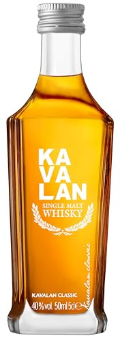 Kavalan Single Malt Whisky mit Geschenkverpackung (1 x 0.05 l)