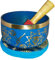 Tibetische Klangschalen/Klangschale für Meditation, Durchmesser 12,7 cm, Blau
