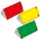 TimeTEX Set Ampel-Tischkarten, 3-seitig, 10-tlg. Signal-Karten