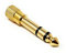 MainCore GOLD Stereo 6.35mm 1/4 Jack to 3.5mm Stereo Socket Converter Adapter for Headphones & hi-fi Systems.