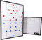 ELF Sports Premium Magnet - Fußball Taktiktafel inkl. Zubehör - beidseitiger Druck - 3 Größen wählbar, Größe:60 x 45 cm