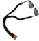 Pilotfish Brillenhalter aus Premium-Baumwolle, Sonnenbrillenband – mehrere Designoptionen – weicher und langlebiger Sonnenbrillenhalter, Schwarz
