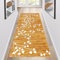 Teppich Läufer Flur rutschfest waschbar Teppichläufer Lang 60x240cm Gelb/orange Kücheteppich Küchenläufer Meterware Korridor Tepiche Esszimmer Schlafzimmer Wohnzimmer Schmutzfangmatte Breit 40-140cm