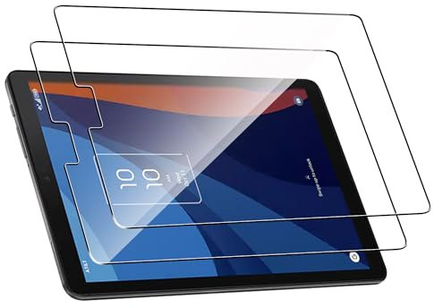 Natbok [2 Pièces Verre Trempé pour TCL Tab 8 SE,[Sans Bulles] [Anti-Rayures] Protection d’écran pour TCL Tab 8 SE, HD Transparent Verre,Facile à Installer
