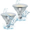 EACLL E27 PAR38 LED 4000K18W Ersetzt 120W Halogen Glühlampe, 2er-Pack. 2000 Lumen Neutralweiss Leuchtmittel, AC 230V Flimmerfrei Energiesparlampe, IP65 Lichtwinkel 60° Reflektorlampen Nicht Dimmbar
