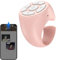 Telecomando wireless per pagina, con denti blu, telecomando per otturatore selfie, pulsante per girare le pagine della fotocamera, per telefoni e tablet, 3 x 2 x 3 cm