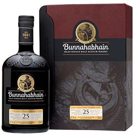 Bunnahabhain Islay 25 Ans Single Malt Scotch Whisky 70 cl