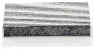 MANN-FILTER CUK 1611 Cabin Air Filter - Pollen Filter with Activated Carbon - for Cars + Transporters