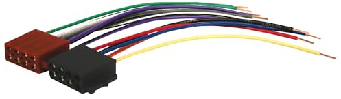 Carpoint 0810040 Radio Connector Cable RAL Male ISO Power and Speaker