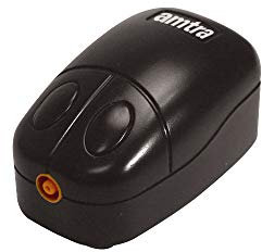 Amtra Mouse - Aereatore acquario silenzioso,compatto,per filtro acquario, schiumatoi e giochi d'acqua, 1,3 L - 2,2 W/ 8,5x5x4 CM