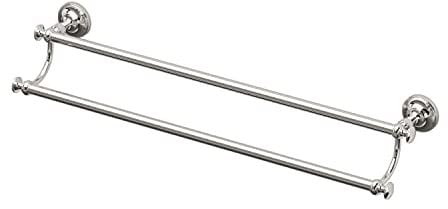 Gatco 4124 Tavern, Double Towel Bar, 24”, Polished Nickel