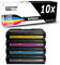 Eurotone Druckerpatrone kompatibel für Ricoh Aficio SP C220 A SP C220 N SP C220 S SP C221 N SP C221 SF SP C222 DN SP C222 SF SP C240 DN SP C240 SF, 4X BK, 2X C, 2X Y, 2X M im Set