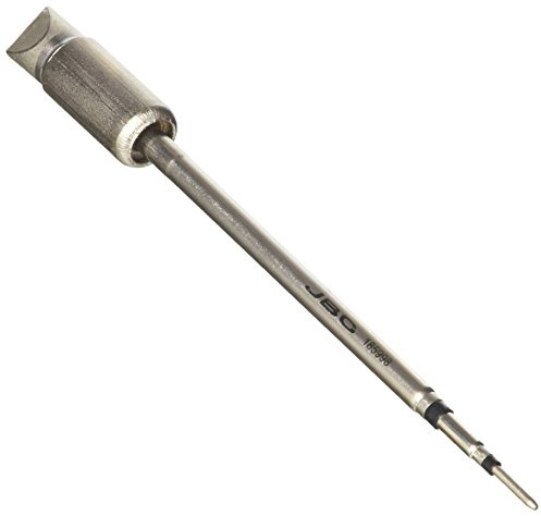 JBC Lötspitze Serie C470, Meißelform, C470006/10 x 2,5 mm, gerade C470006 (Lötkartusche 470 4700 C470- Loetkartusche Loetpatrone Loetspitze Lötpatrone T470)