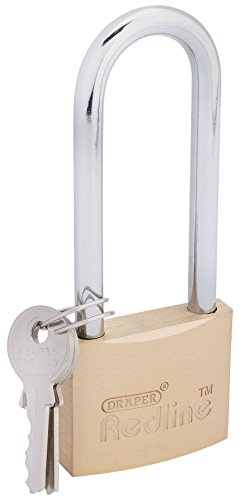 Draper Redline 68673 40 mm Long Shackle Padlock