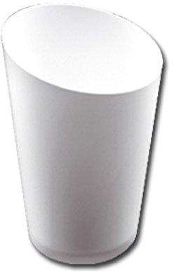 Gold plast – Gobelet conique Extra – 10 pièces par lot 56x96 mm Bianco