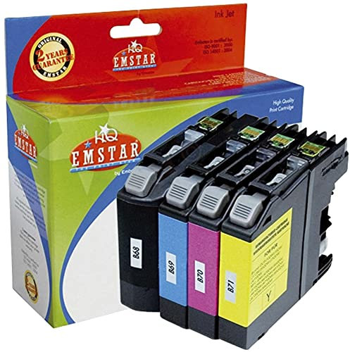 Emstar B72 Remanufactured Tintenpatronen Pack of 4