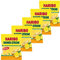 Haribo Zenzero-Limone, Caramelle Gommose alla Frutta, Bonbon, 5 Sacchetti da 175g