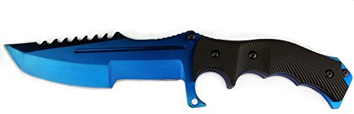 BOKHAMMER - CS GO Blue Steel Huntsman Messer Jagdmesser